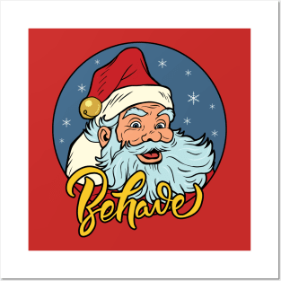 Pop Art Santa Posters and Art